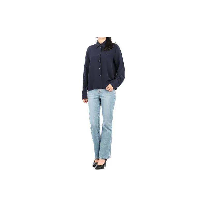 PRADA Shirt Women's Marine Blue-3