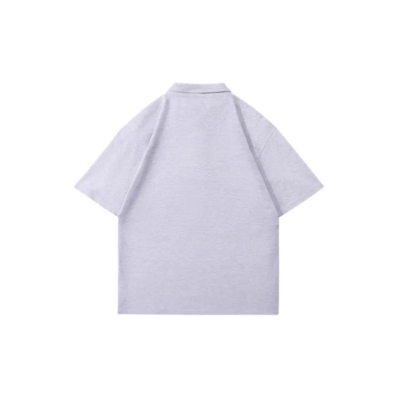 CAOT Polo Shirt Unisex Heather Gray-1