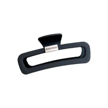 Water Jade Acrylic Hair Clips Women's