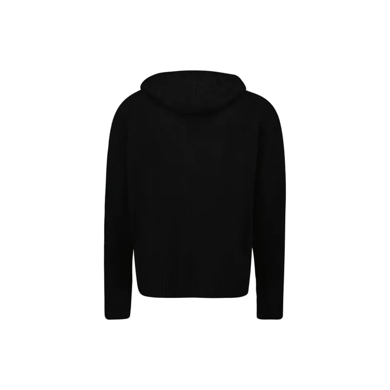 Moncler Zip-Up Knitted Hoodie-1