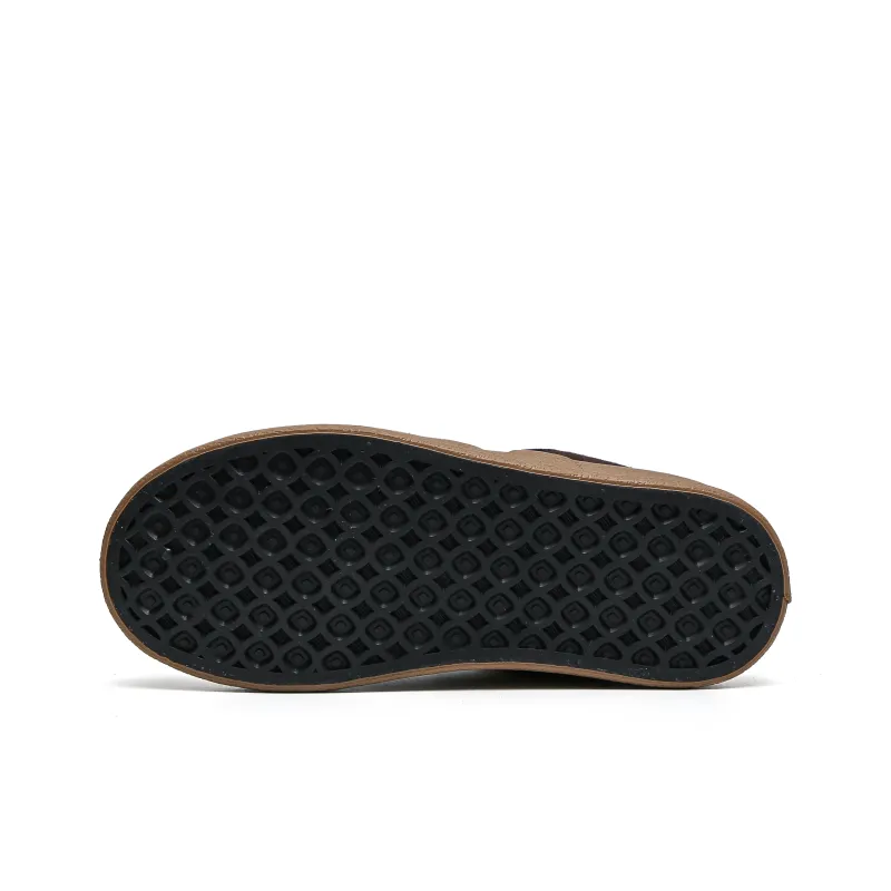 TUOPIN Low-Top Skateboard Shoes Women's Burgundy Brown-3