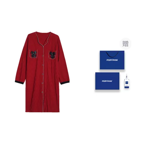 Floating Light Islands Nightgown Women's Box Red