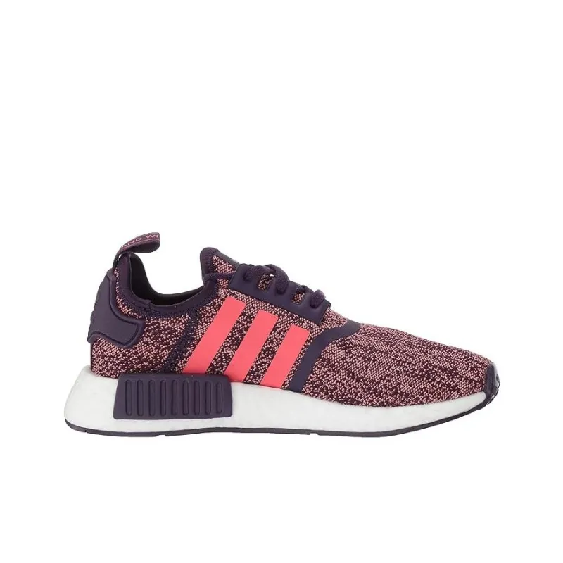 Adidas NMD R1 Legend Purple Shock Red Youth-1