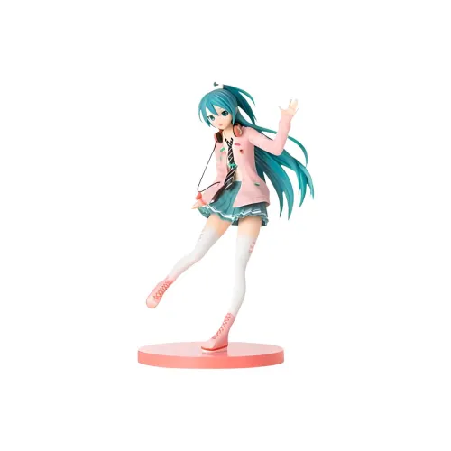 SEGA Hatsune Miku Sega, Super, Girlie Plan Arcade Future Tone Ribbon Girlish Bonus Gifts 23cm Reissued Version