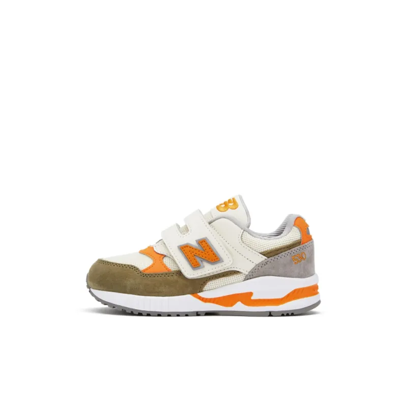 New Balance NB 530 Low Top Running Shoes Beige Orange Children Aged 3 7 Years Old-0
