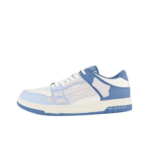 AMIRI Skel Low Top Skateboard Shoes Men's White