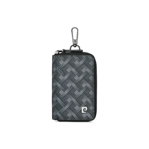 PIERRE CARDIN Fabric Key Pouch Regular Men's Black