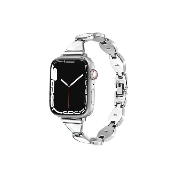FZRT Watch Bands Metal Shell Chain Strap For Niche Advanced Watch Unisex
