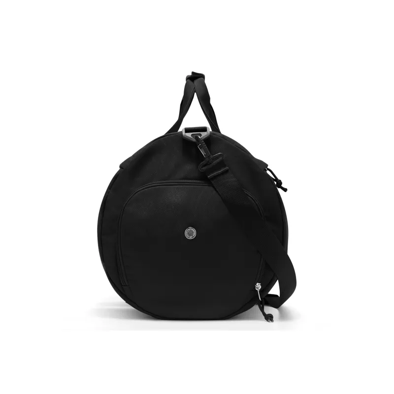 QING QI ZHE Canvas Travel One Shoulder Portable Crossbody Gym Bags Large Size Unisex Black/Khaki-9