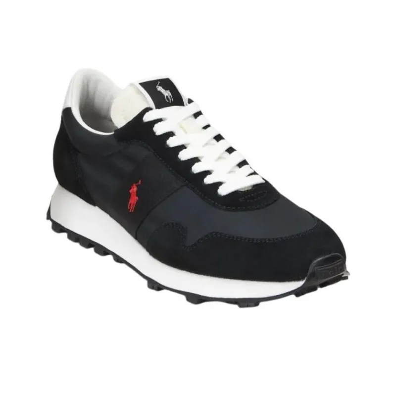 Polo Ralph Lauren PRL Trail 125 Low Top Casual Shoes Men's Black-2