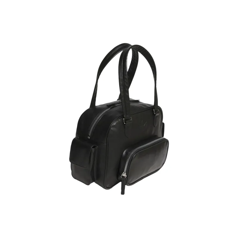 Adidas Originals PU Biker Bag, Handbag, Shoulder Bag Regular Unisex Black-1