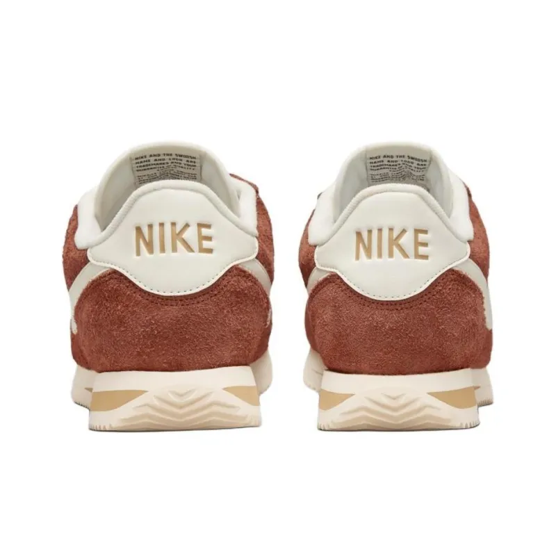 Nike Cortez Se Suede Dark Russet Flax Muslin Sail-4