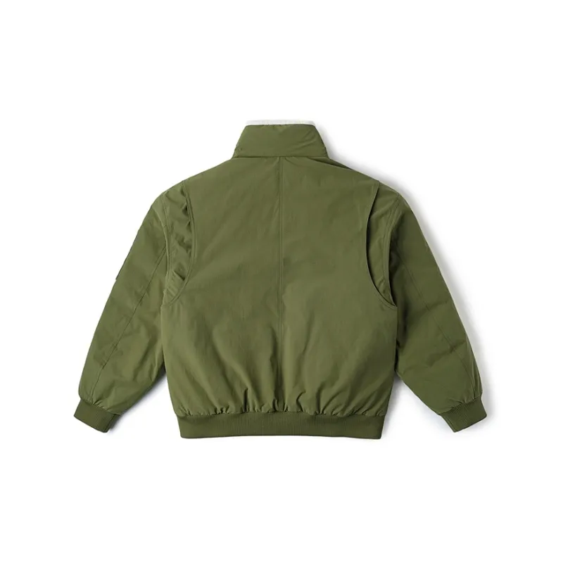 Lee FW24 Down Jacket Men's Olive Green-1