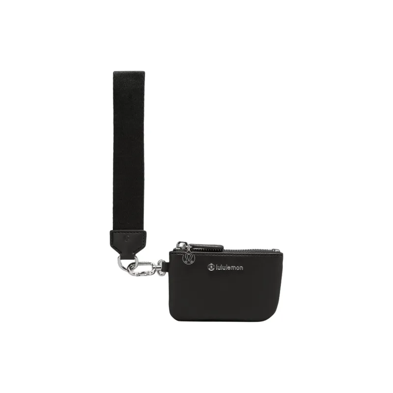 Lululemon Recycled Polyester Coin Purse Unisex Black-2