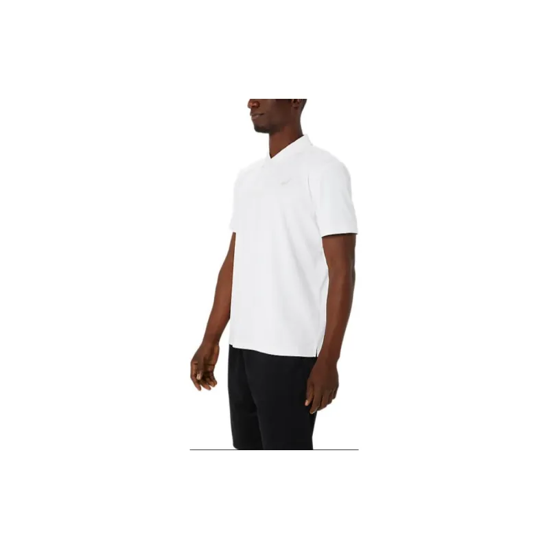 Asics Polo Shirt Unisex Bright White-2
