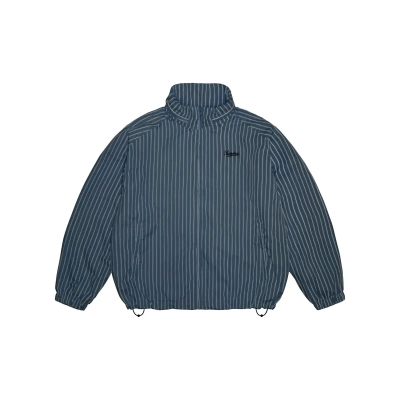 Supreme Reflective Pinstripe Track Jacket-4