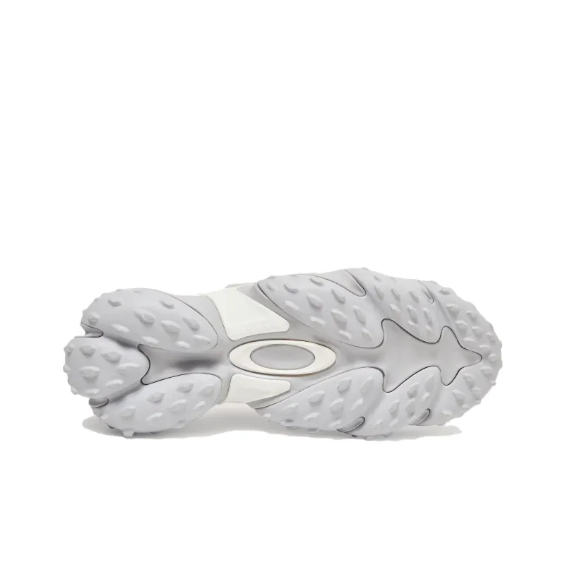 Oakley Anti Slip Wear Resistant Low Top Golf Shoes Men's White-4