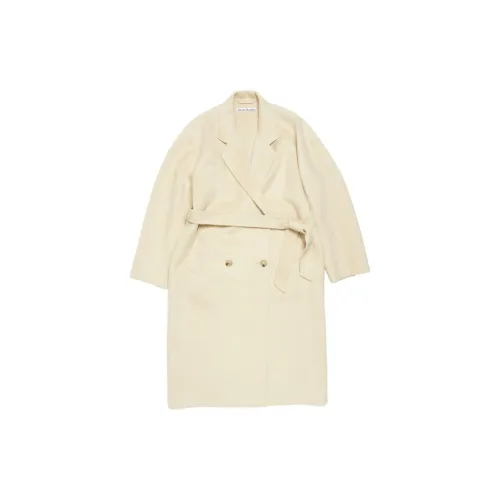 Acne Studios Coats Women's Light Beige