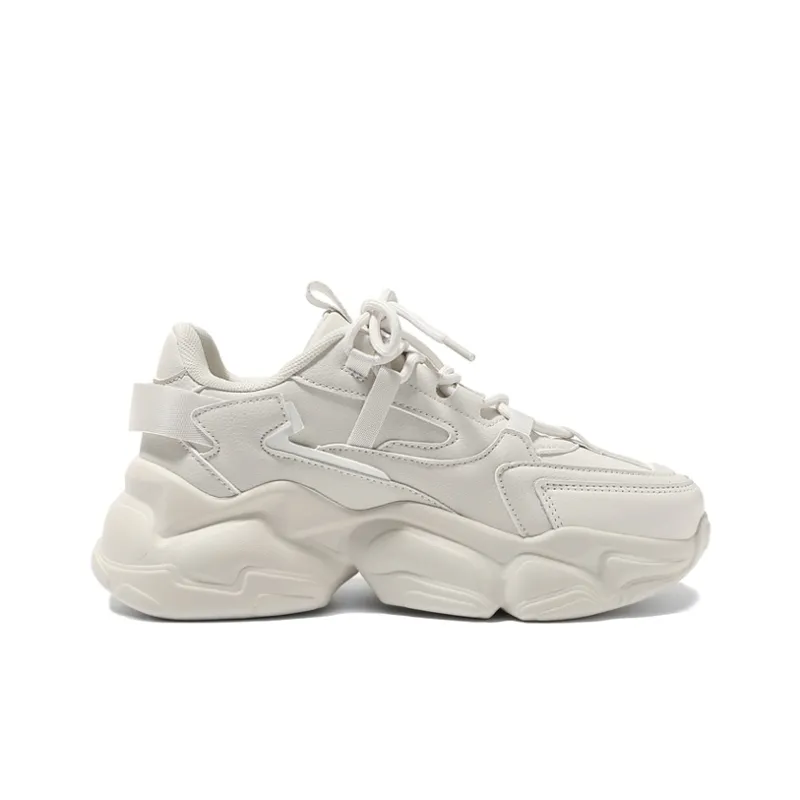 ZHR Durable Breathable Lightweight Low-Top Chunky Sneakers Unisex-1