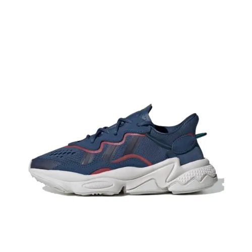 Adidas Originals Ozweego Series Cushioning Kids Lifestyle Shoes Blue Teenagers