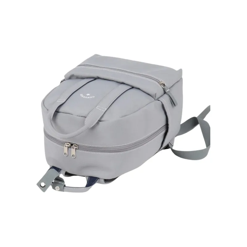 Converse Polyester Backpack Mini Unisex Light Gray-4