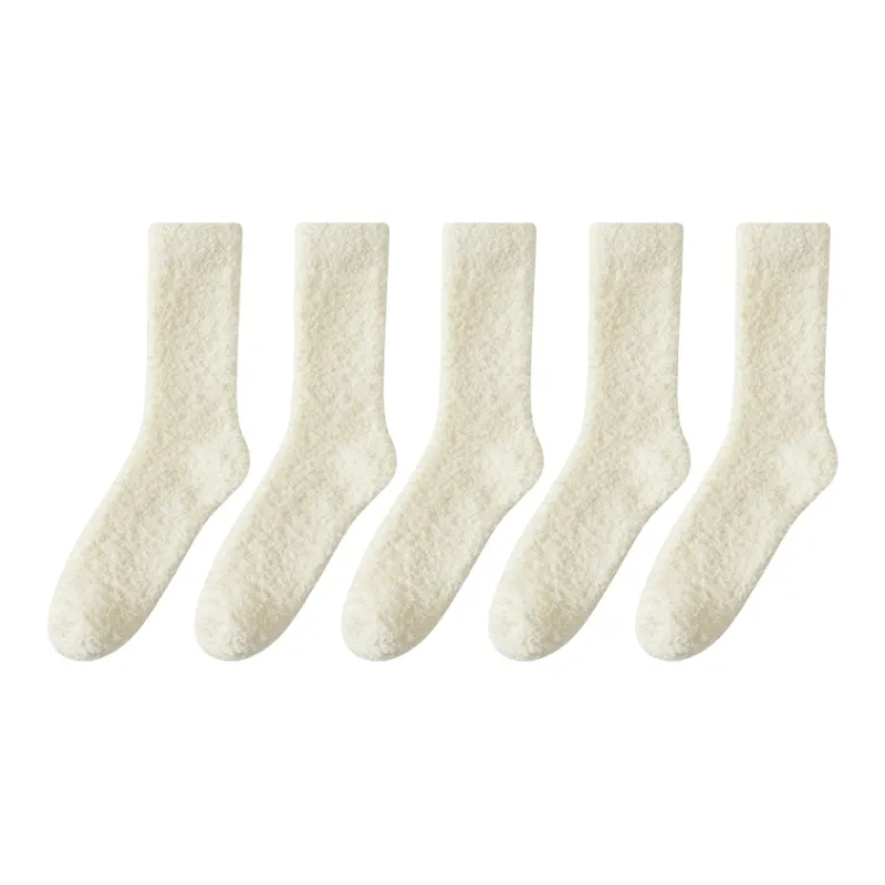 MIIOW Mid Calf Socks Men's 5 Pack-0