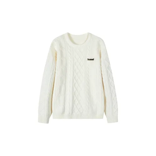 Hummel Sweatshirts Unisex Stream Sand White