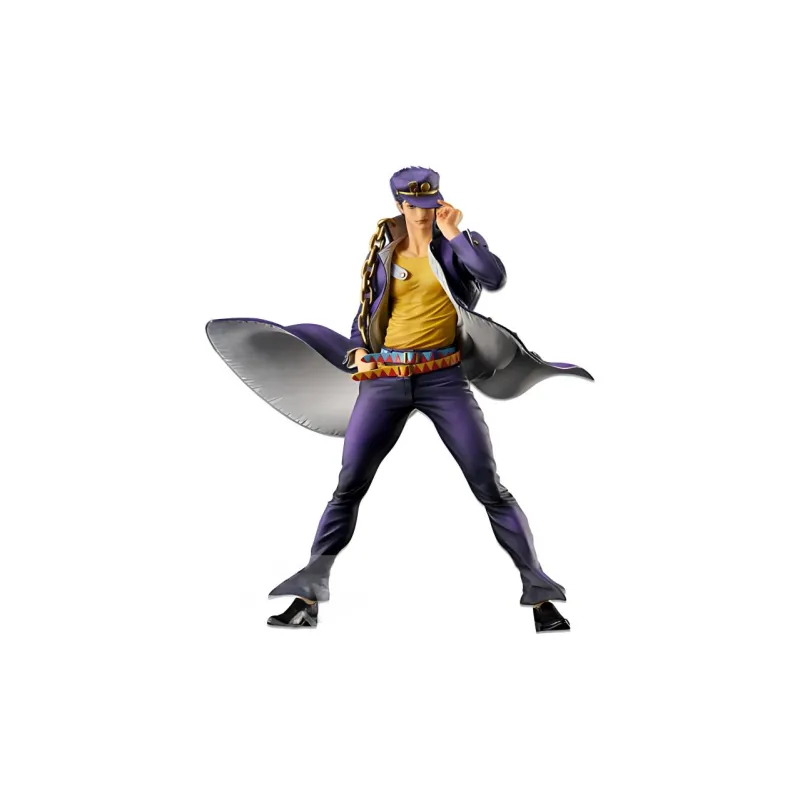 BANPRESTO JoJo's Bizarre Adventure Stardust Crusaders Super Master Stars Piece Jotaro Kujo The Brush Figure Purple-3