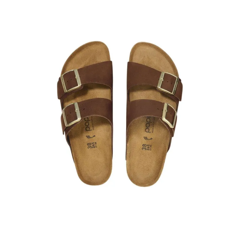 Birkenstock Slide Slippers Women's Brown-4
