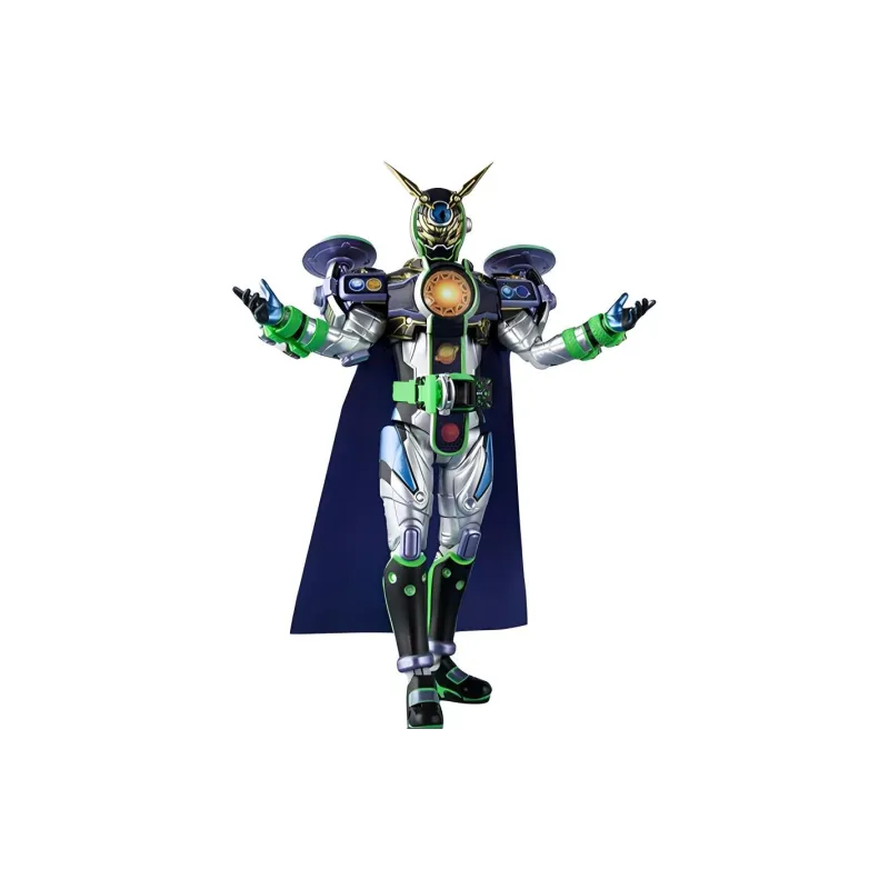 BANDAI Kamen Rider ZI O Bandai Souls Limited SHF Kamen Rider Woz Galaxy Tri Form Woz Scale Figures-3