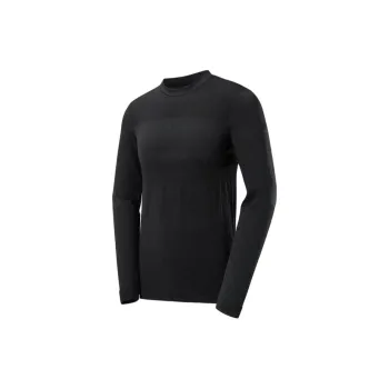 SALOMON Sntial WOOL LS TOP M Undershirts Men's Black
