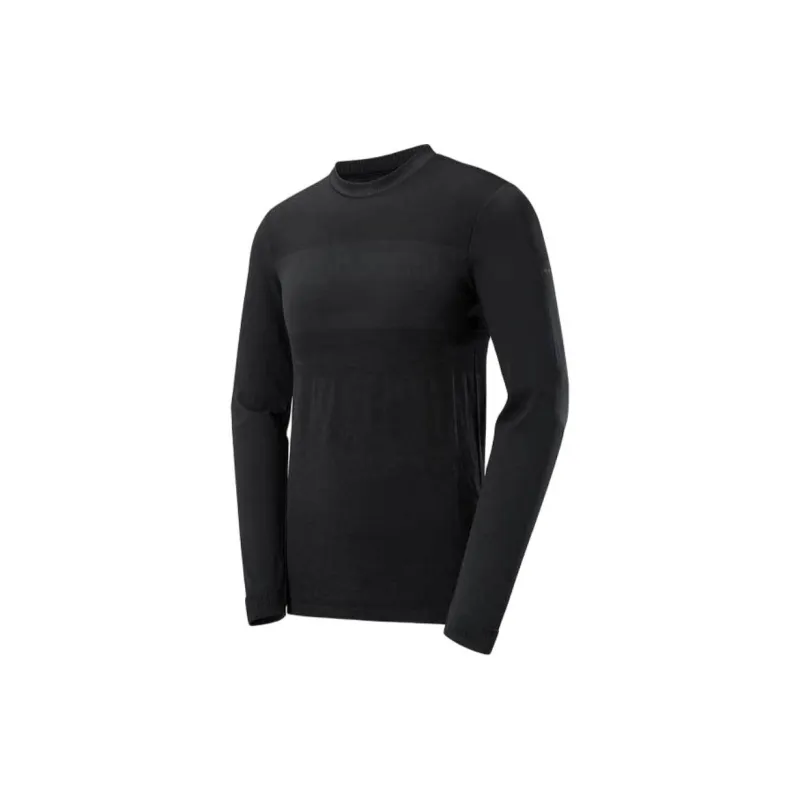 SALOMON Sntial WOOL LS TOP M Undershirts Men's Black-0