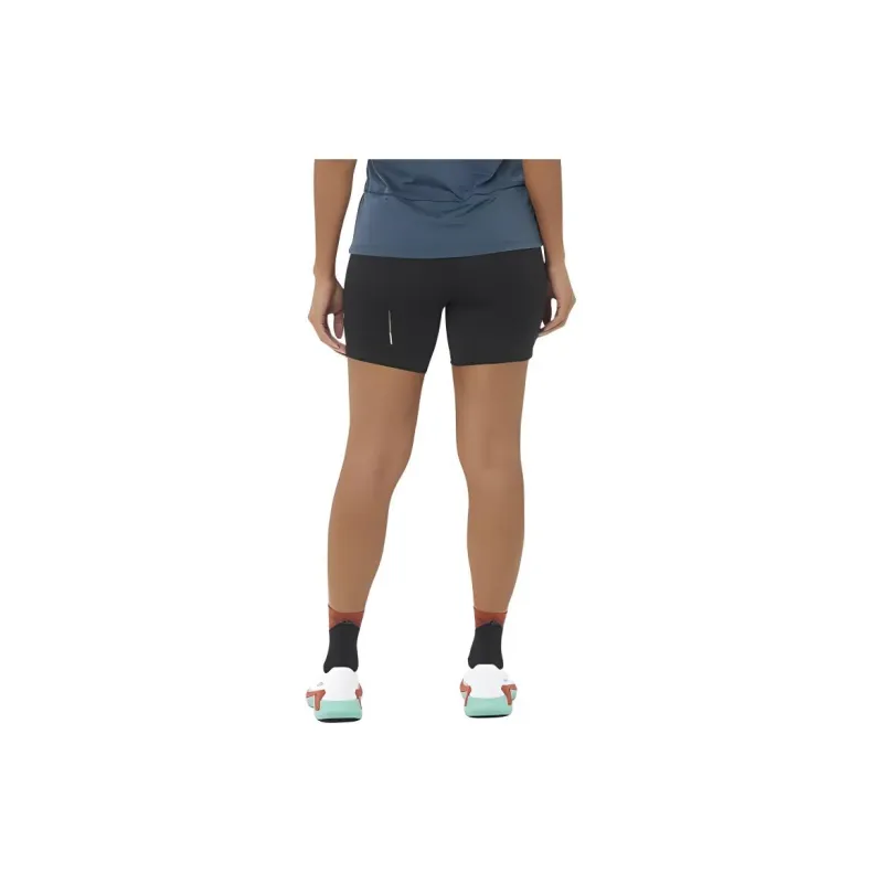 SALOMON CROSS RUN Sports Shorts Women's Pitch Black-3