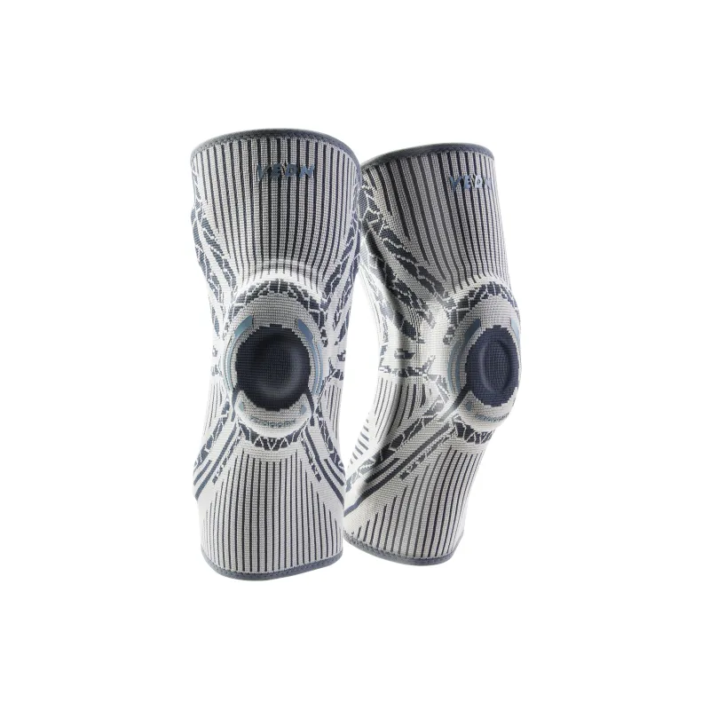 VEIDOORN Running Cycling Soccer Badminton Basketball Unisex Polyester Elastane Knee Pads-6