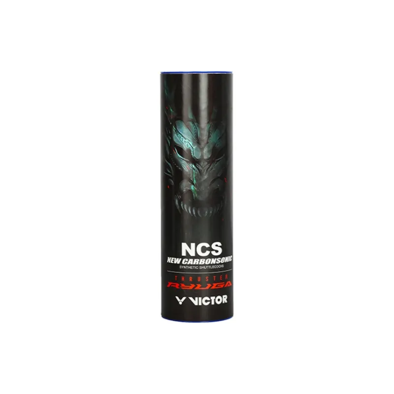 VICTOR Dragon Tooth Blade Special Edition 6 Pack Faux Fur RYUGA Durable Badminton-3
