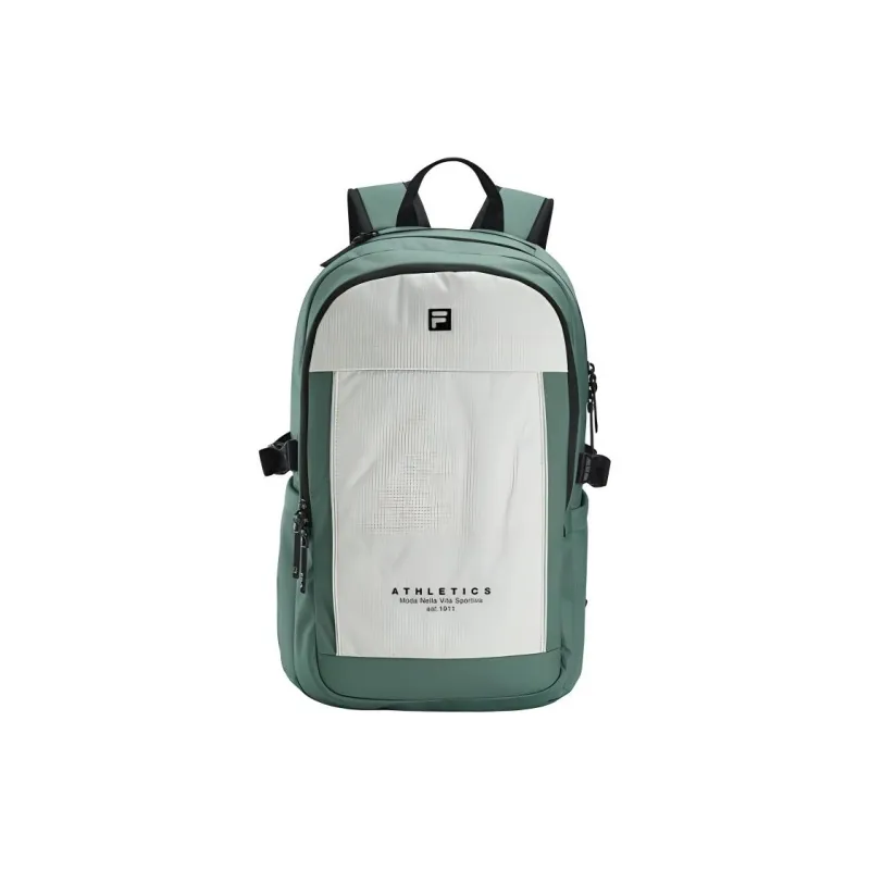 FILA Fabric Backpack Extra Small Unisex Ripple Gray Green-0