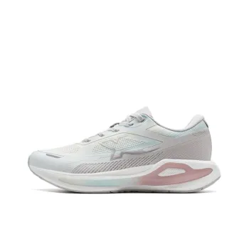 XTEP Starburst Wear-Resistant Slip-Resistant Low-Top Sprint Running Shoes Women's Gray Pink Blue