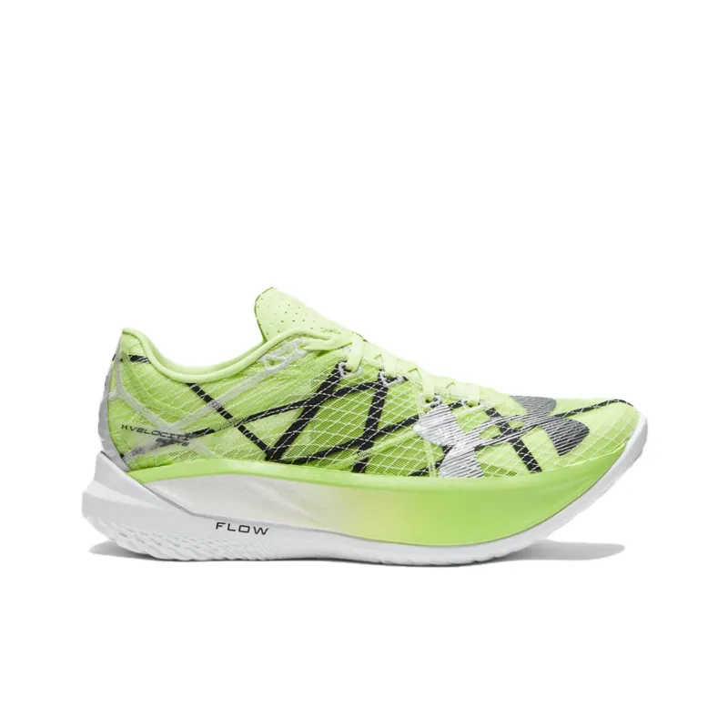 Under Armour Velociti Elite 2 Anti Slip Wear Resistant Low Top Running Shoes Unisex Neon Green-1