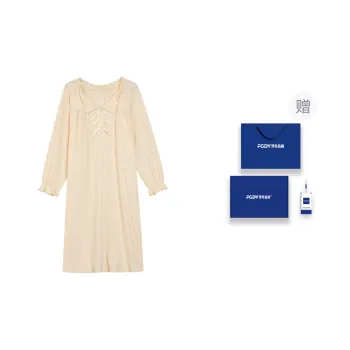 Floating Light Islands Nightgown Women's Box Apricot