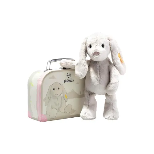 Steiff Hoppie Rabbit In Suitcase Little Rabbit Dolls Plush Doll 26cm Height