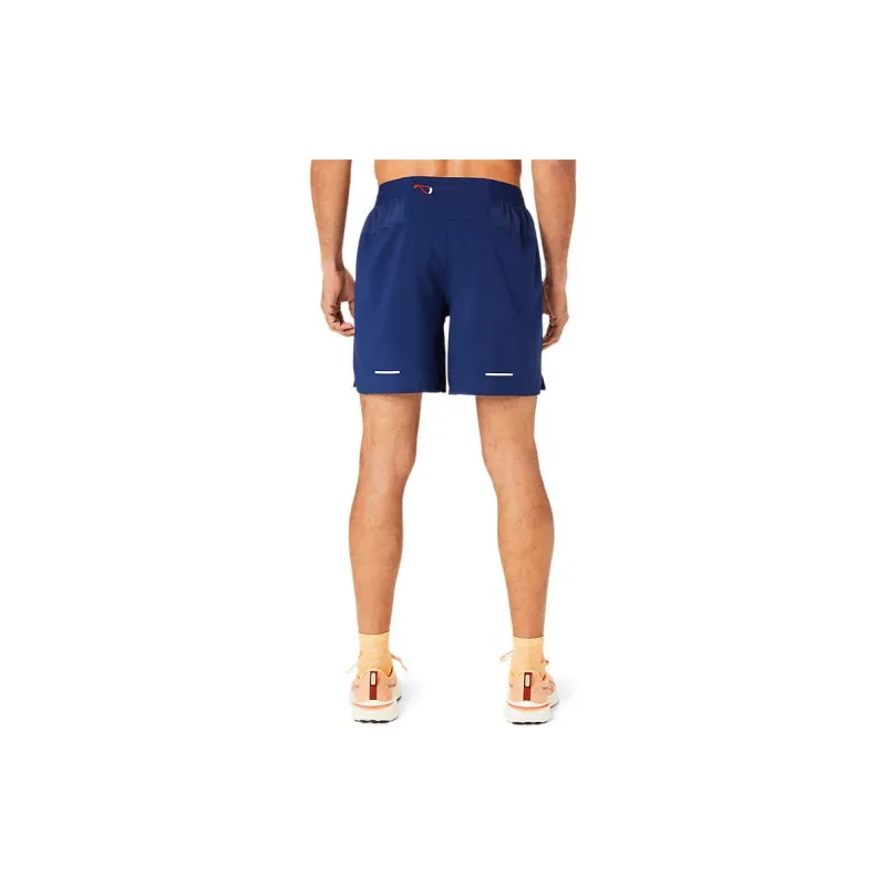 Asics ROAD 7IN Casual Shorts Men's Cerulean-1