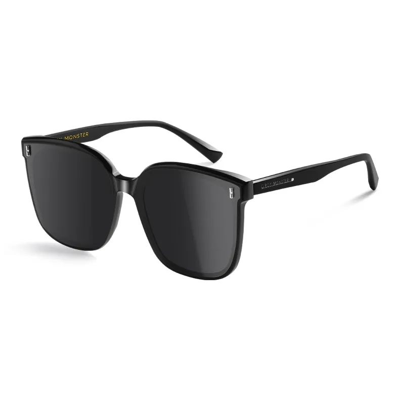 SUPER SUNG Plate And Metal Square Sunglasses Unisex-1