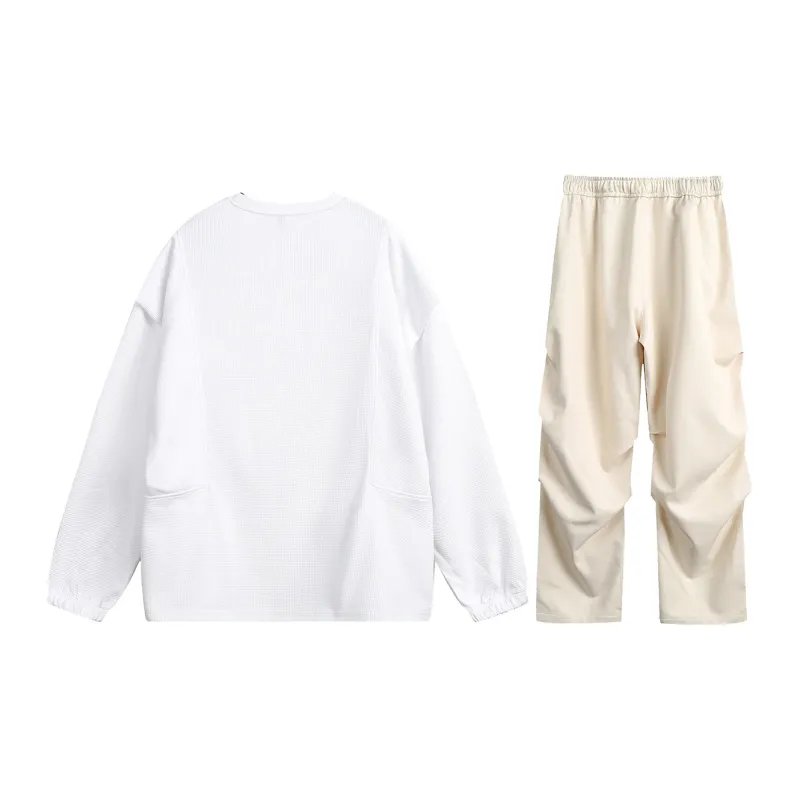 MEIPIN TANG Sweatshirt Set Unisex-5