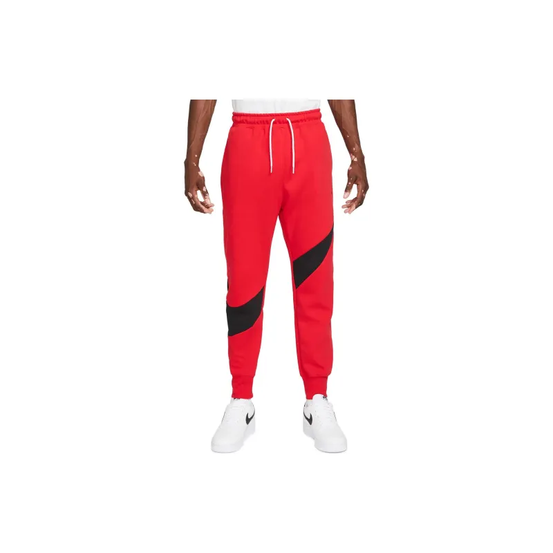 Nike Knitted Sweatpants Men Red-1