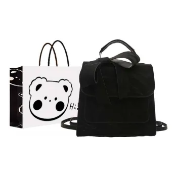 NX DOUGHNUT PU Portable Crossbody Double-Shoulder Shoulder Bag Regular Women's Black/White/Pink/Blue/Silver/Green