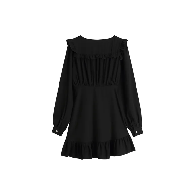 ARIADNAW STUDIO Long Sleeved Dresses Women's Black-1