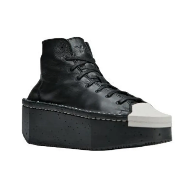 Adidas Y 3 Brick Court High 'Black Chalk Pearl'-2