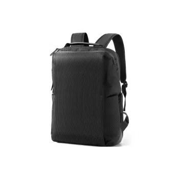 FORU Cow Leather Backpack Regular Unisex Black