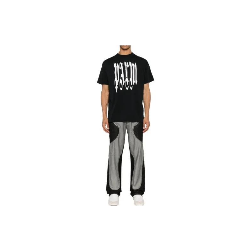 PALM ANGELS Gothic Palm Tee -4