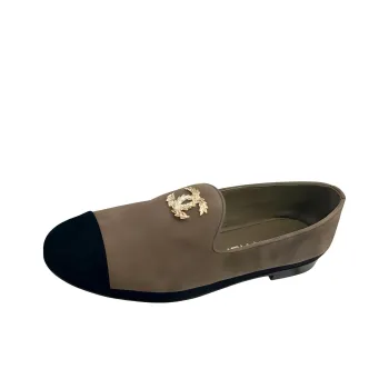 CHANEL Loafers Women's Brown
